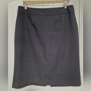 Calvin Klein Dark Charcoal Pencil Skirt